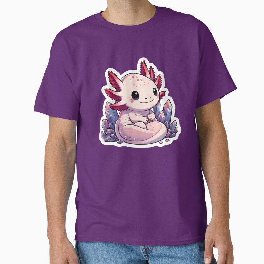 Axolotl Art #109 Lovers by ksgraphics222 - Adult & Kids T-Shirts, Sweatshirts & Hoodies apparel design preview 1