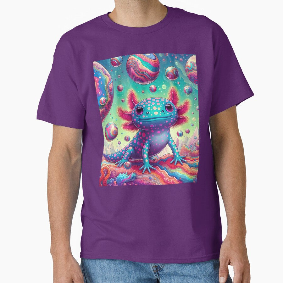 Axolotl Art #91 Lovers by ksgraphics222 - Adult & Kids T-Shirts, Sweatshirts & Hoodies apparel design preview 1