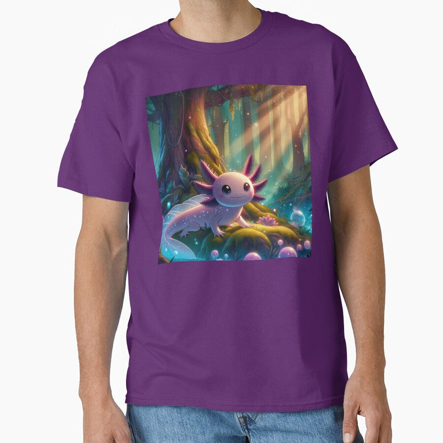 Axolotl Art #73 Lovers by ksgraphics222 - Adult & Kids T-Shirts, Sweatshirts & Hoodies apparel design preview 1