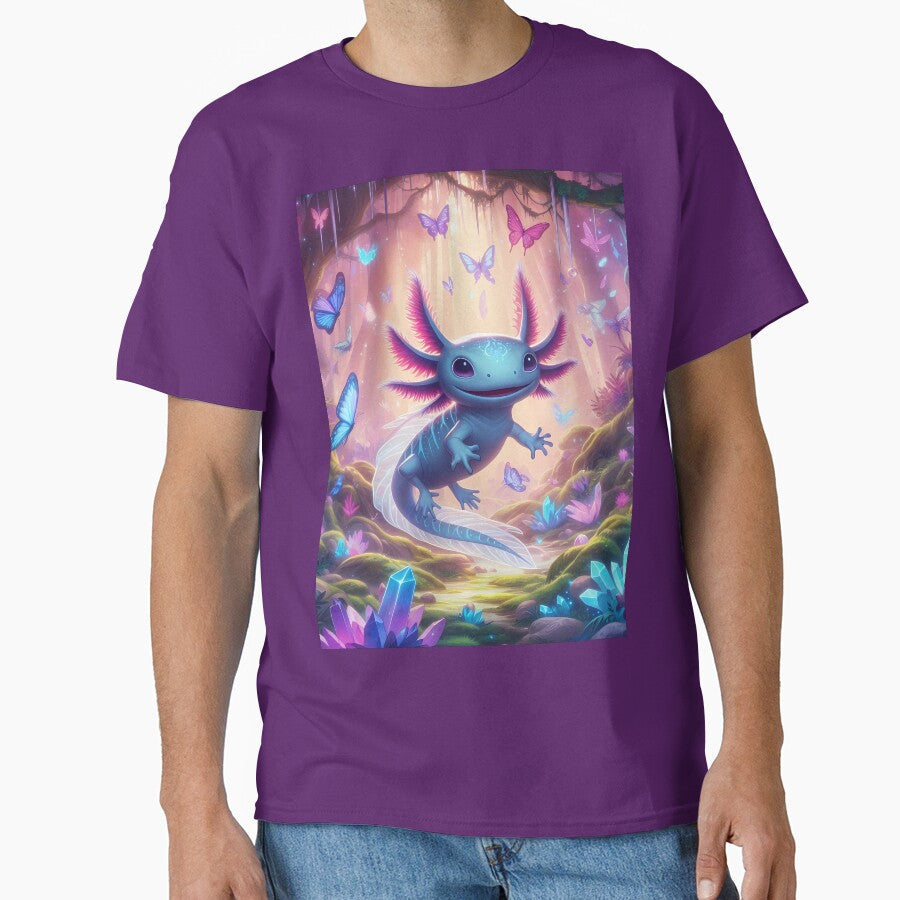 Axolotl Art #72 Lovers by ksgraphics222 - Adult & Kids T-Shirts, Sweatshirts & Hoodies apparel design preview 1