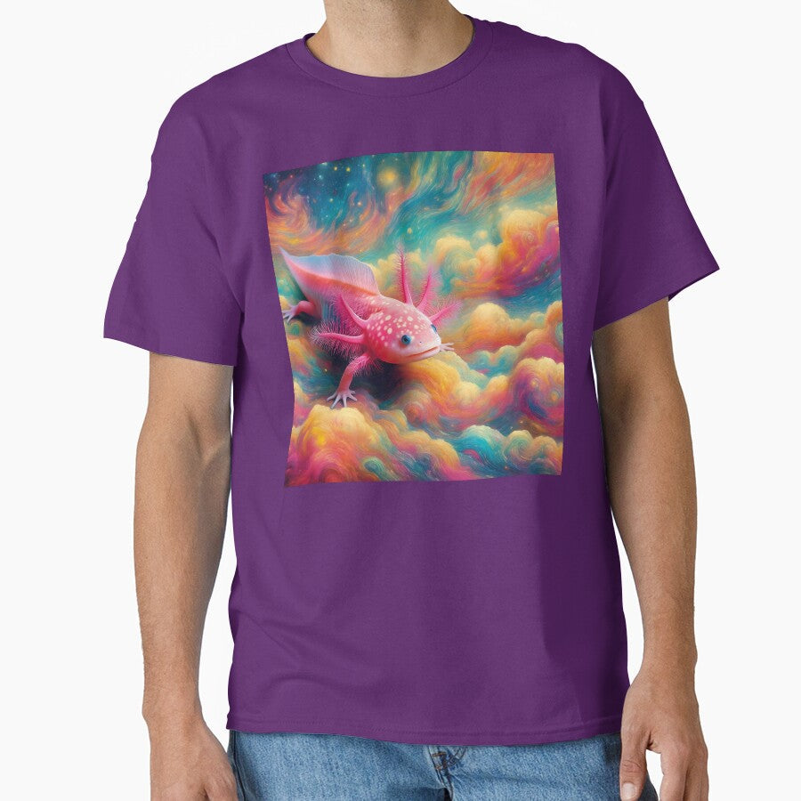 Axolotl Art #148 Lovers by ksgraphics222 - Adult & Kids T-Shirts, Sweatshirts & Hoodies apparel design preview 1