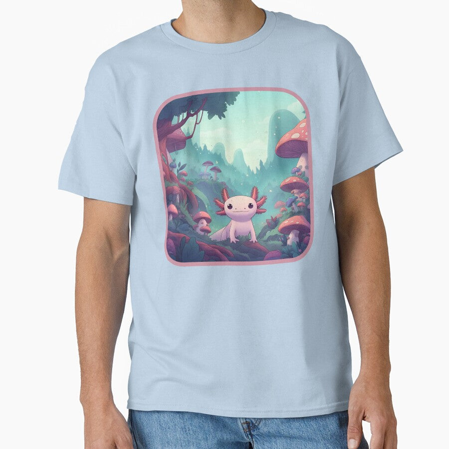 Axolotl Art #52 Lovers by ksgraphics222 - Adult & Kids T-Shirts, Sweatshirts & Hoodies apparel design preview 1