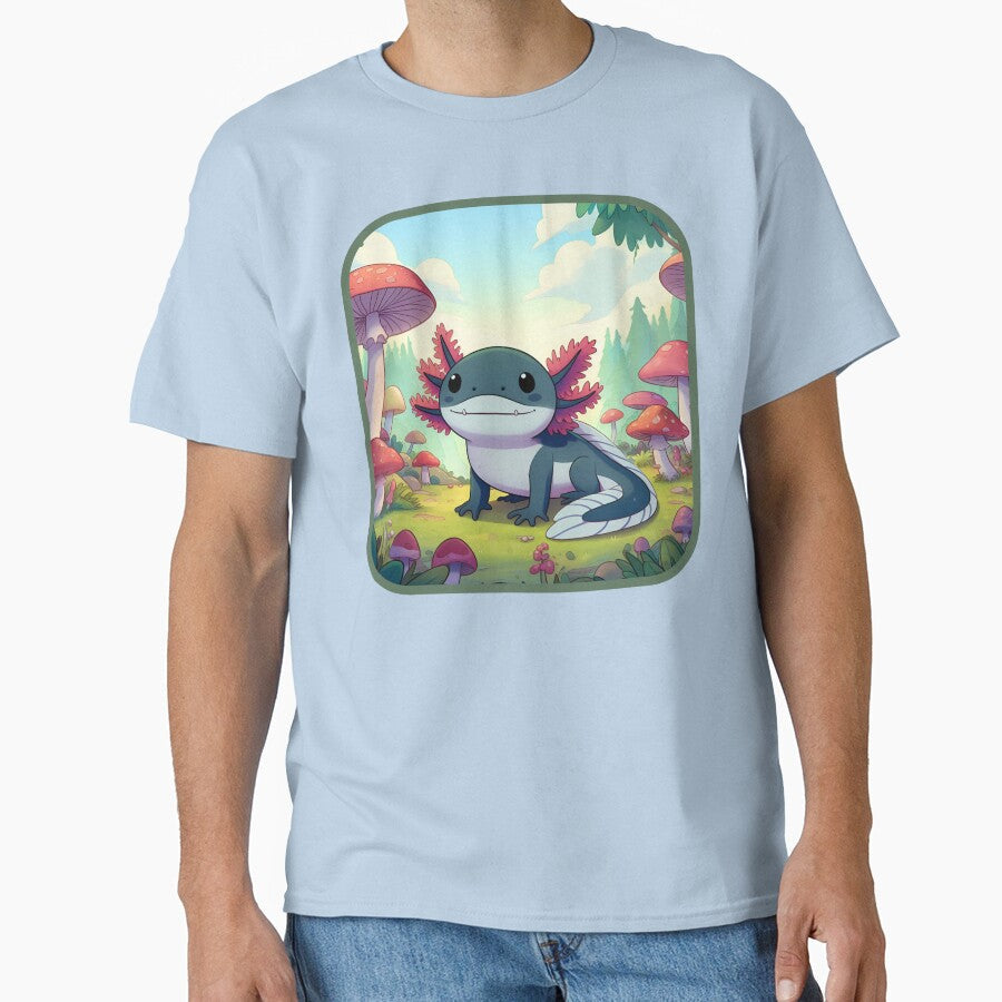 Axolotl Art #41 Lovers by ksgraphics222 - Adult & Kids T-Shirts, Sweatshirts & Hoodies apparel design preview 1