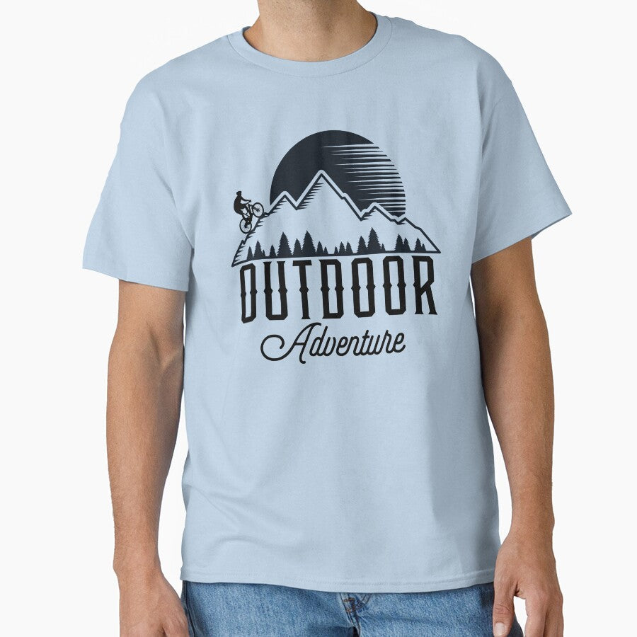 Outdoor Adventure Mountain Bike Colorado by - Adult & Kids T-Shirts, Sweatshirts & Hoodies apparel design preview 1