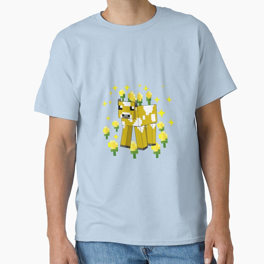 Daisy Flower Cow by wistfulart - Adult & Kids T-Shirts, Sweatshirts & Hoodies apparel design preview 1