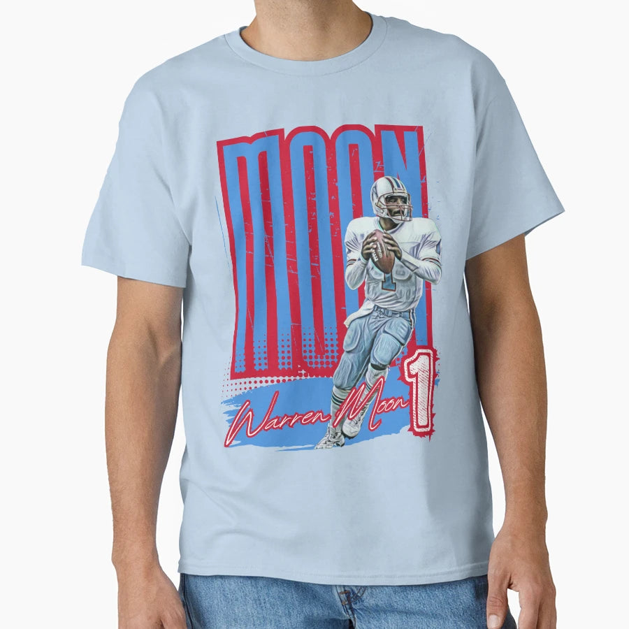 Warren Moon T-Shirt - Minimalist Print Men Women - T-Shirt, Sweatshirt, Hoodie
