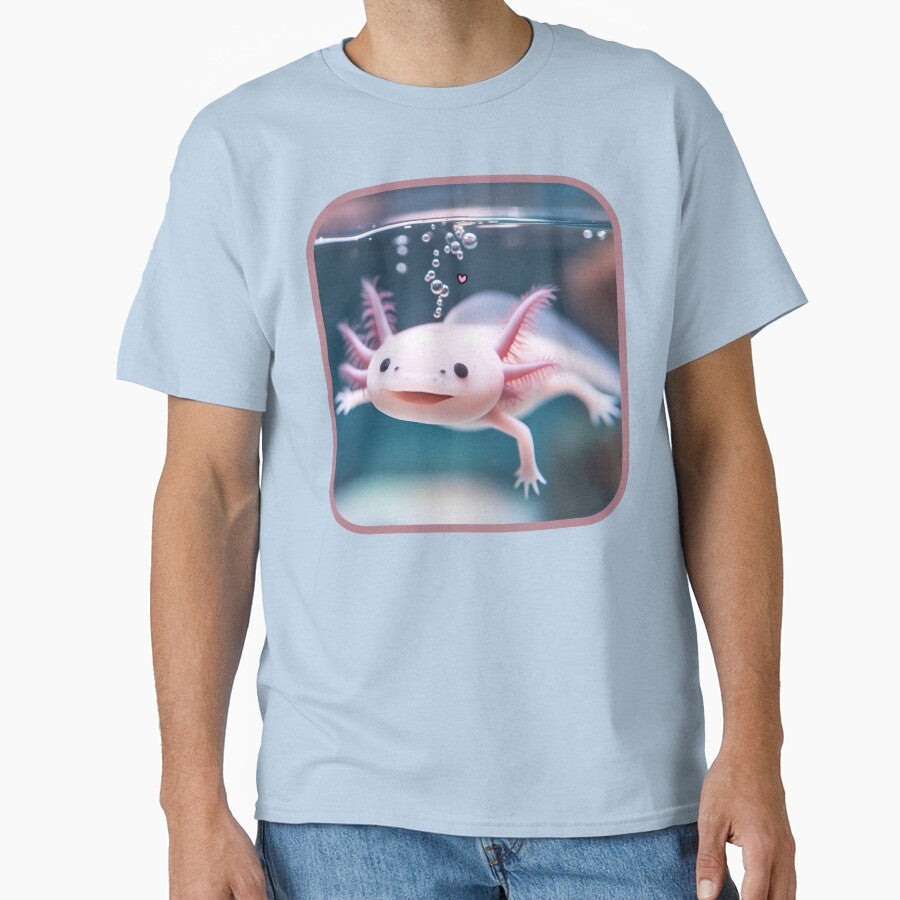Axolotl Art #30 Lovers by ksgraphics222 - Adult & Kids T-Shirts, Sweatshirts & Hoodies apparel design preview 1