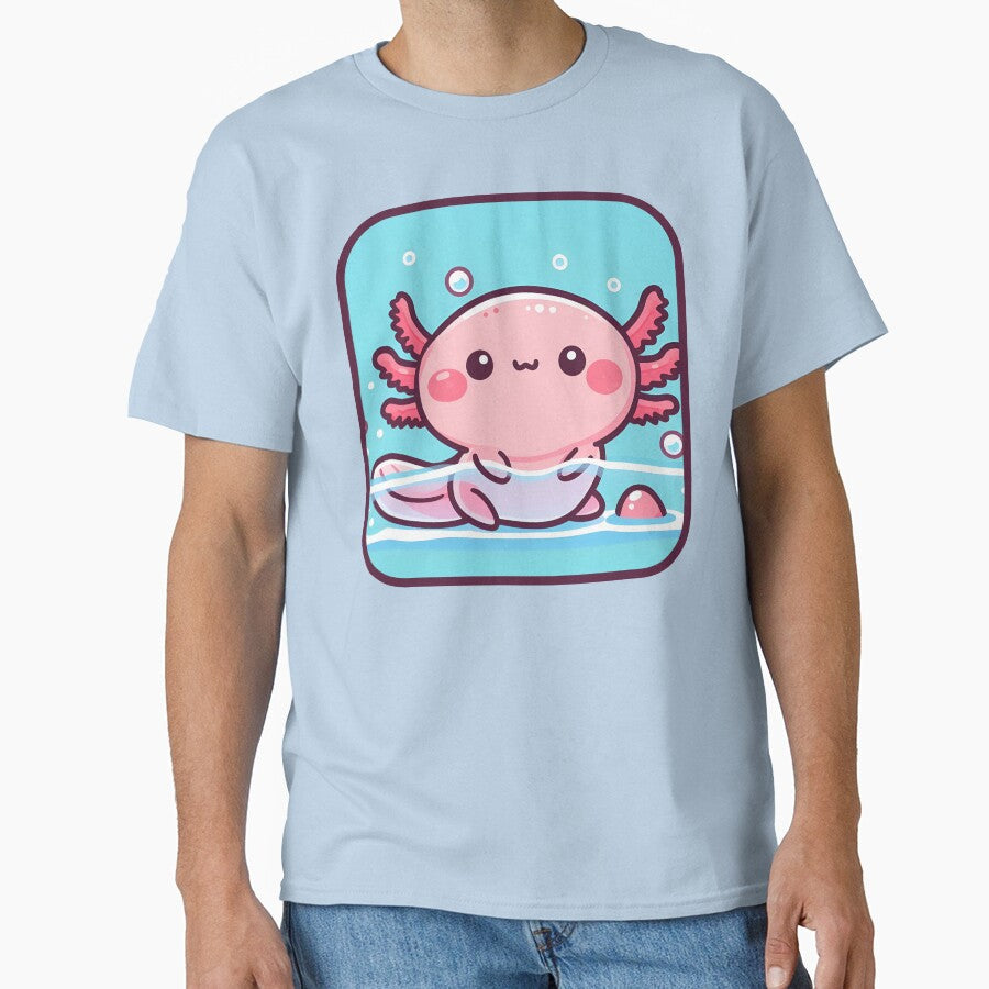 Axolotl Art #27 Lovers by ksgraphics222 - Adult & Kids T-Shirts, Sweatshirts & Hoodies apparel design preview 1