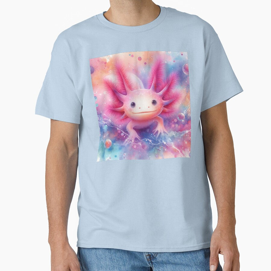 Axolotl Art #152 Lovers by ksgraphics222 - Adult & Kids T-Shirts, Sweatshirts & Hoodies apparel design preview 1