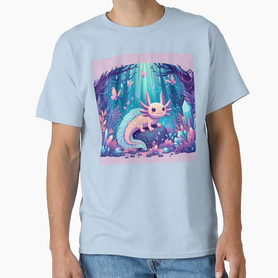 Axolotl Art #79 Lovers by ksgraphics222 - Adult & Kids T-Shirts, Sweatshirts & Hoodies apparel design preview 1