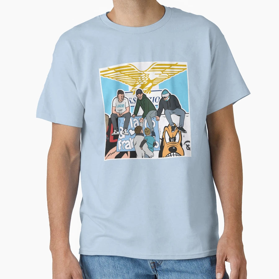 Ultras Lazio T-Shirt - Streetwear Style for Adults - T-Shirt, Sweatshirt, Hoodie