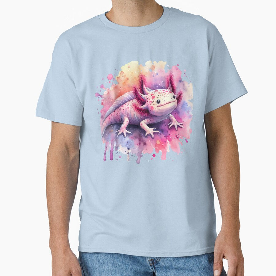Axolotl Art #82 Lovers by ksgraphics222 - Adult & Kids T-Shirts, Sweatshirts & Hoodies apparel design preview 1