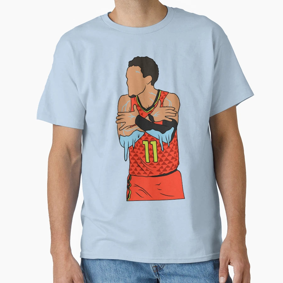 Trae Young Ice T-Shirt - Minimalist Print Men Women - T-Shirt, Sweatshirt, Hoodie
