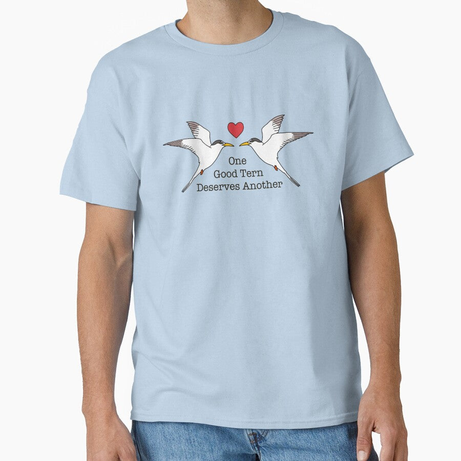 One Good Tern Deserves Another by Jen Sanger - Adult & Kids T-Shirts, Sweatshirts & Hoodies apparel design preview 1