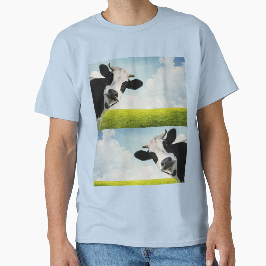 Copy of a cute cow head in pink and black color by - Adult & Kids T-Shirts, Sweatshirts & Hoodies apparel design preview 1
