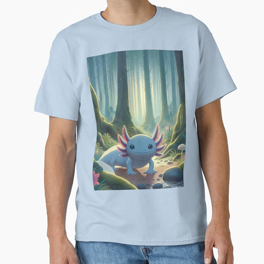 Axolotl Art #70 Lovers by ksgraphics222 - Adult & Kids T-Shirts, Sweatshirts & Hoodies apparel design preview 1