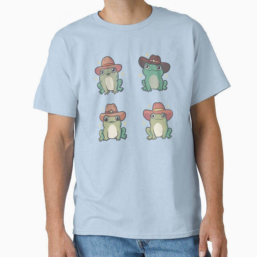 Cowboy frog pack by Artofmayara - Adult & Kids T-Shirts, Sweatshirts & Hoodies apparel design preview 1