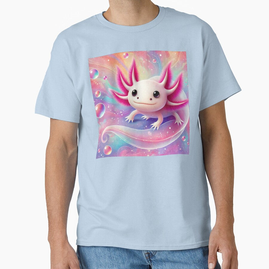 Axolotl Art #154 Lovers by ksgraphics222 - Adult & Kids T-Shirts, Sweatshirts & Hoodies apparel design preview 1