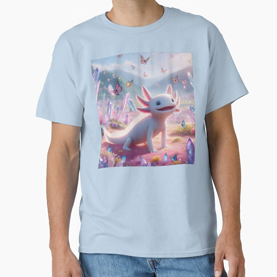 Axolotl Art #119 Lovers by ksgraphics222 - Adult & Kids T-Shirts, Sweatshirts & Hoodies apparel design preview 1