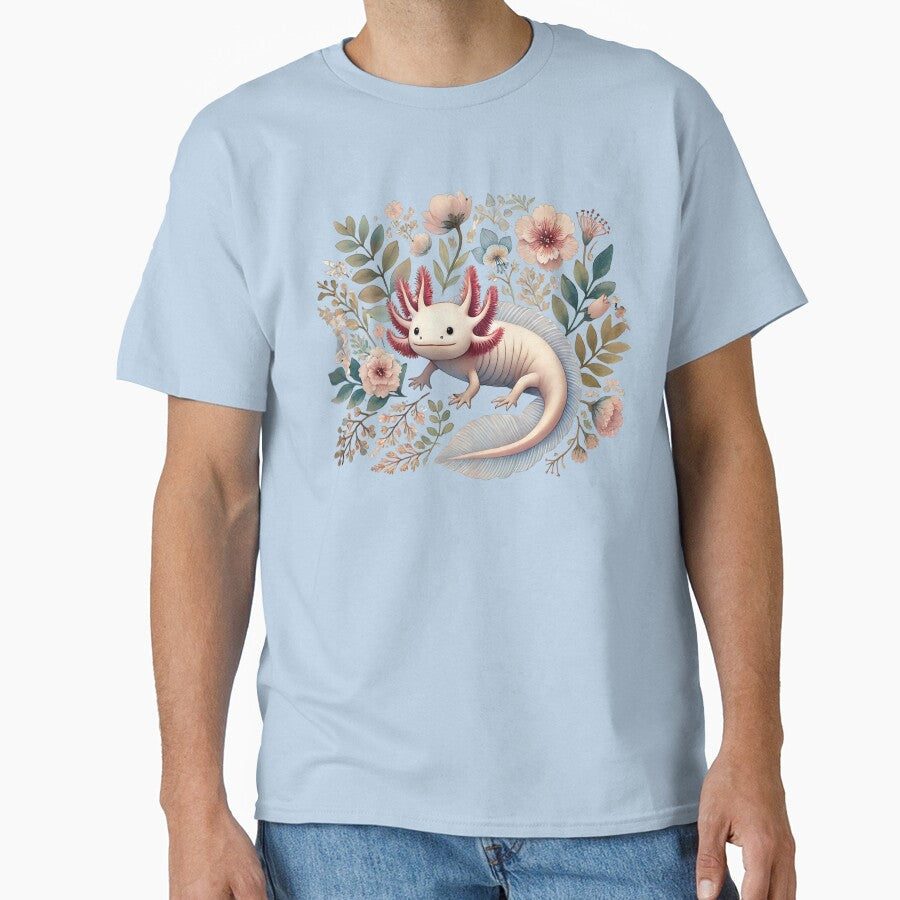 Axolotl Art #128 Lovers by ksgraphics222 - Adult & Kids T-Shirts, Sweatshirts & Hoodies apparel design preview 1