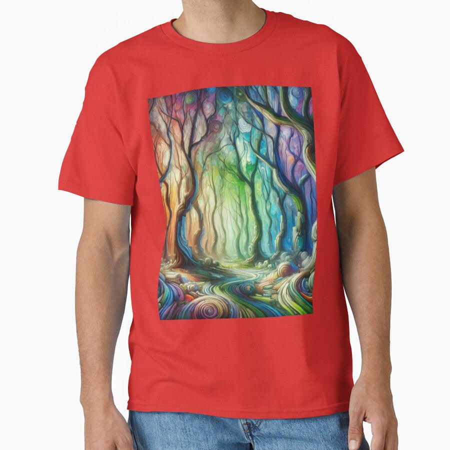 The abstract forest by SHOCAMPOS DESIGNS - Adult & Kids T-Shirts, Sweatshirts & Hoodies apparel design preview 1