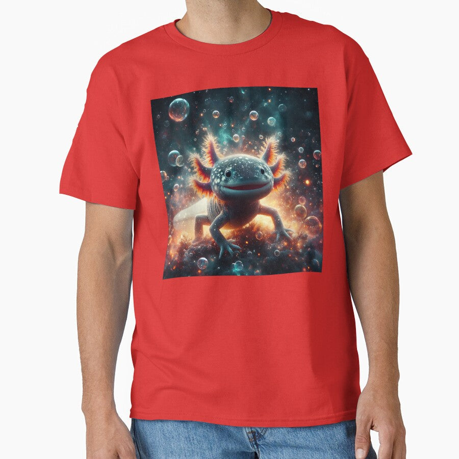Axolotl Art #144 Lovers by ksgraphics222 - Adult & Kids T-Shirts, Sweatshirts & Hoodies apparel design preview 1