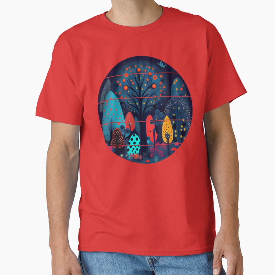 Magical Forest by vladocar - Adult & Kids T-Shirts, Sweatshirts & Hoodies apparel design preview 1