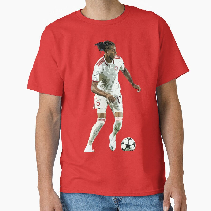 Michael Olise by raffrasta - Adult & Kids T-Shirts, Sweatshirts & Hoodies apparel design preview 1