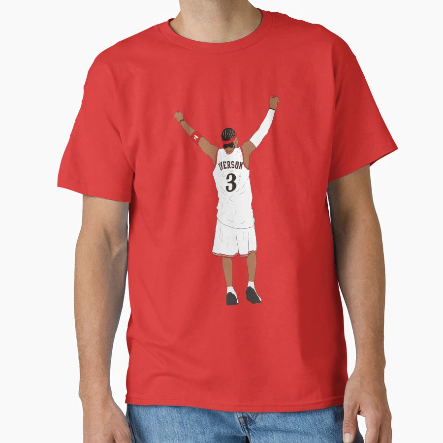 Allen Iverson Back To T-Shirt - Custom Art Print Men Women - T-Shirt, Sweatshirt, Hoodie