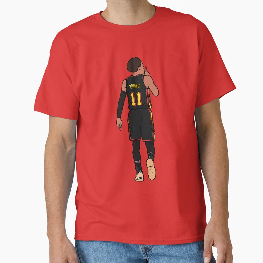 Trae Young Silences Garden T-Shirt - Casual Everyday Wear Men Women - T-Shirt, Sweatshirt, Hoodie