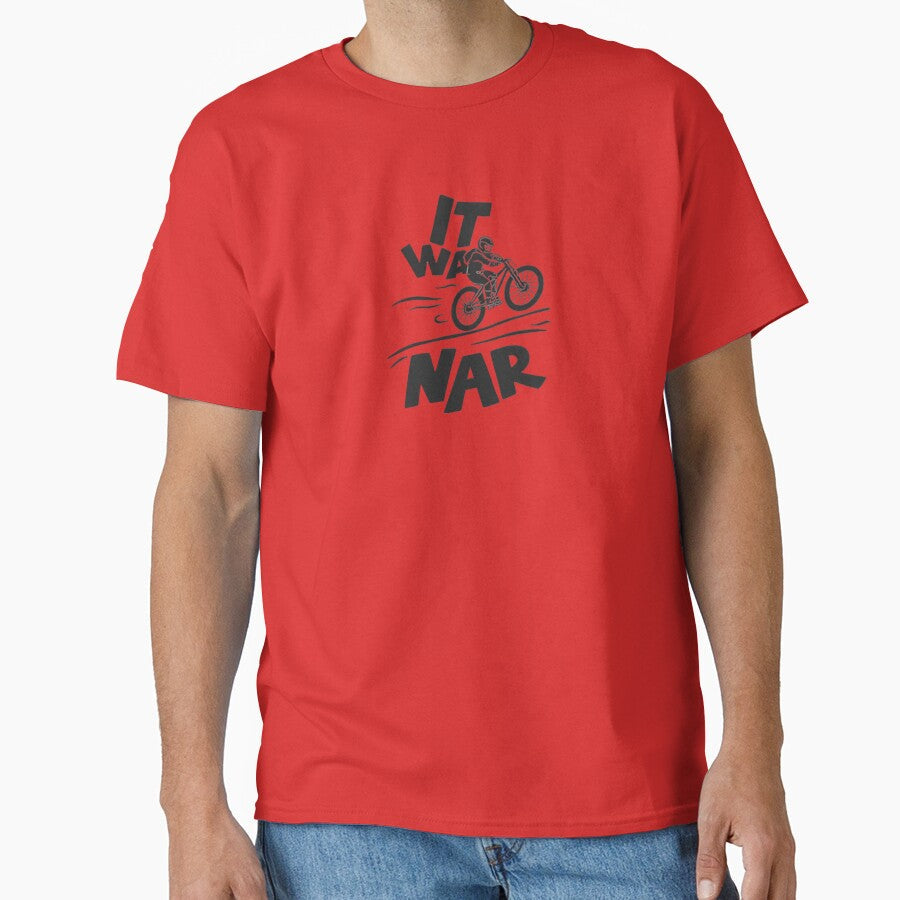 Mountain bike it was nar by BMPDesign - Adult & Kids T-Shirts, Sweatshirts & Hoodies apparel design preview 1