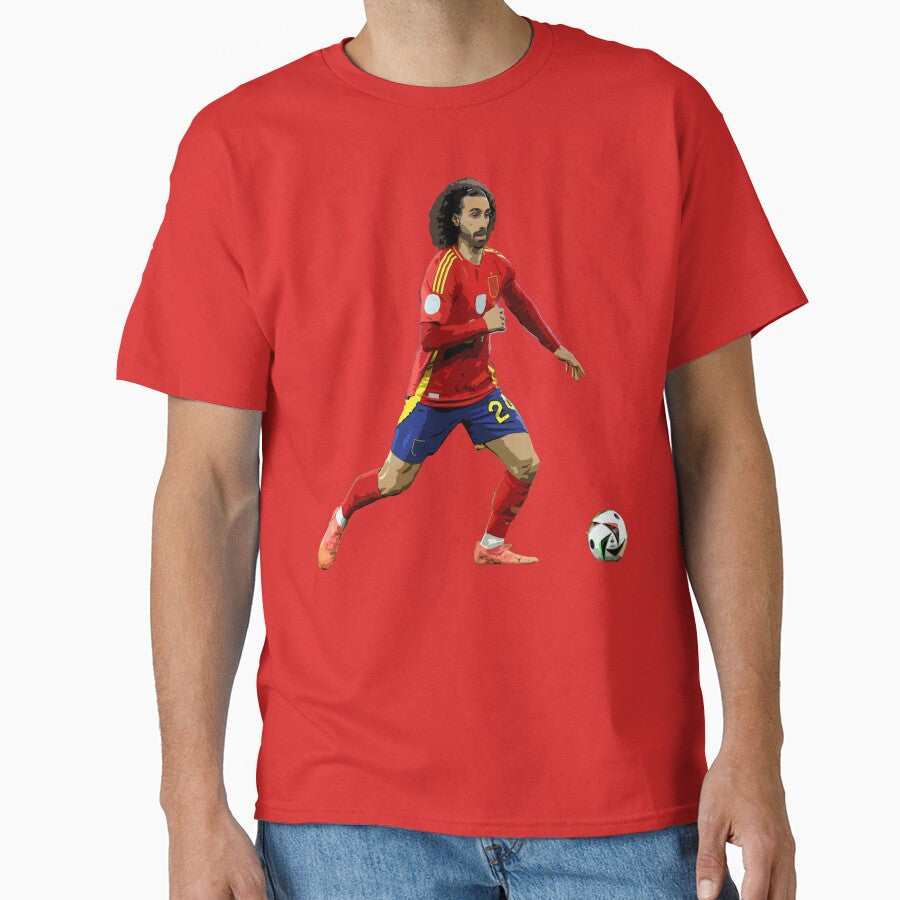 Marc Cucurella by raffrasta - Adult & Kids T-Shirts, Sweatshirts & Hoodies apparel design preview 1