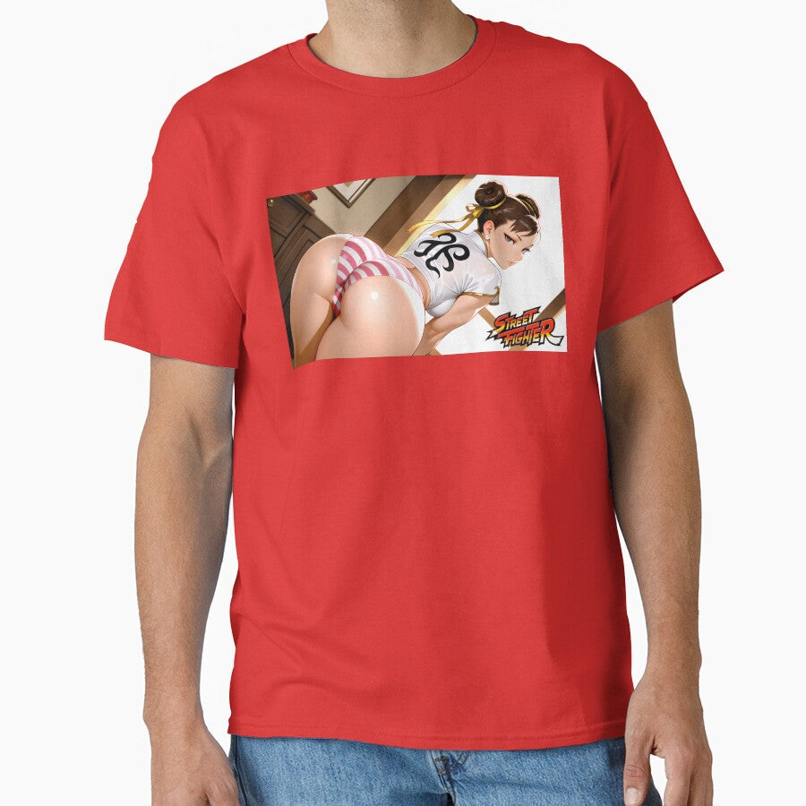 Chun Li (Casual) by HisAndHerShirts - Adult & Kids T-Shirts, Sweatshirts & Hoodies apparel design preview 1