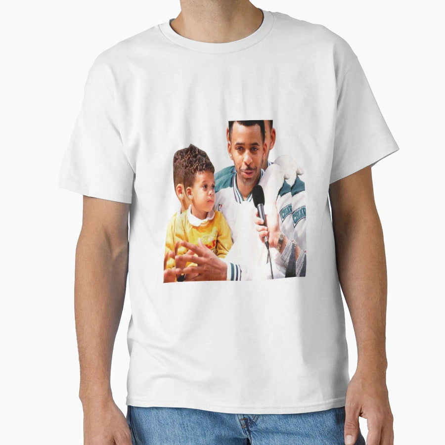 Steph Curry And Dell Curry T-Shirt - Trendy Graphic for Adults - T-Shirt, Sweatshirt, Hoodie