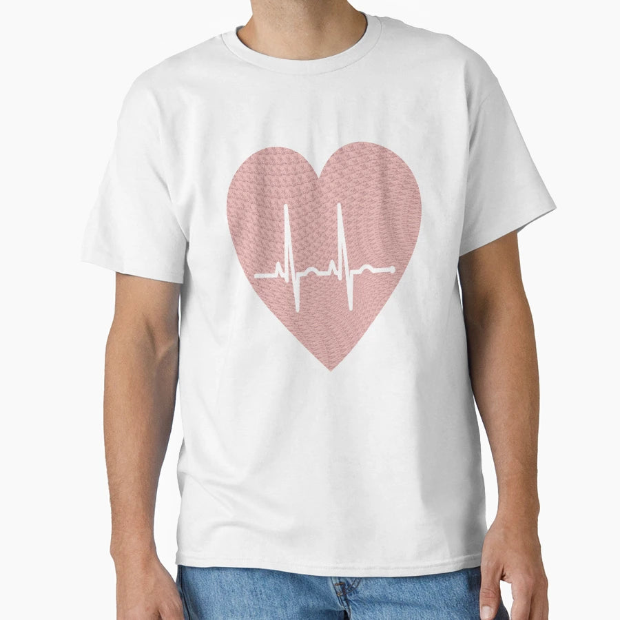 Heart Pulse T-Shirt - Custom Art Print Unisex - T-Shirt, Sweatshirt, Hoodie