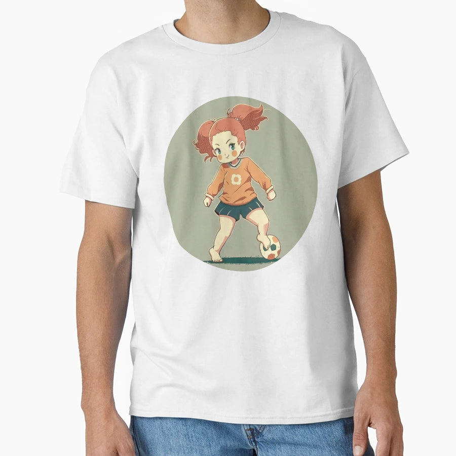 Carefree Soccer Gurl T-Shirt - Unique Graphic Men Women - T-Shirt, Sweatshirt, Hoodie