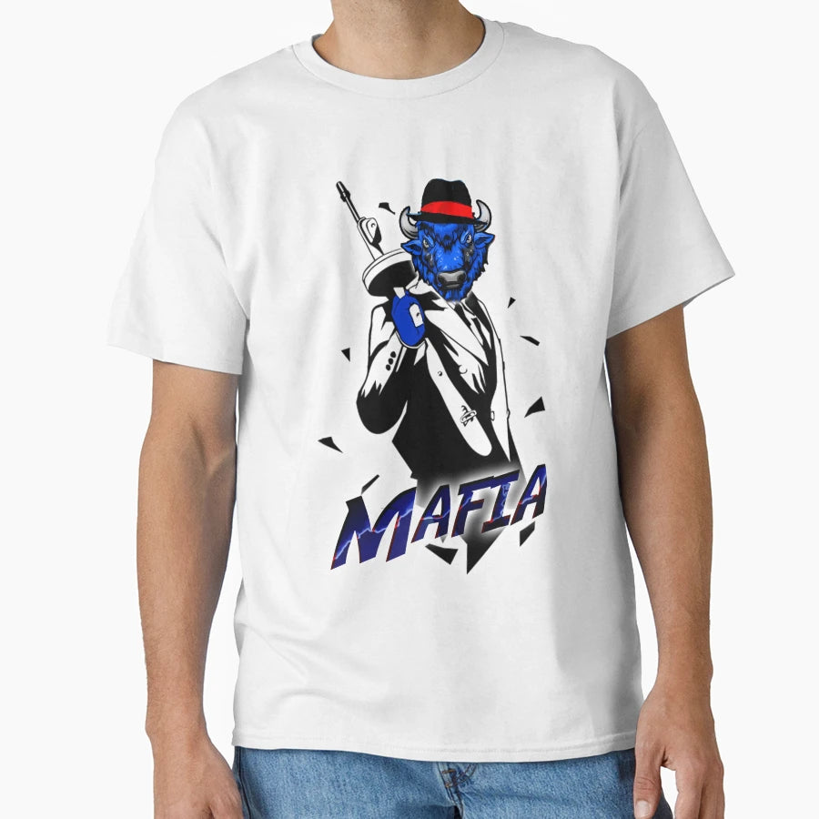 Bills Mafia T-Shirt - Custom Art Print Men Women - T-Shirt, Sweatshirt, Hoodie