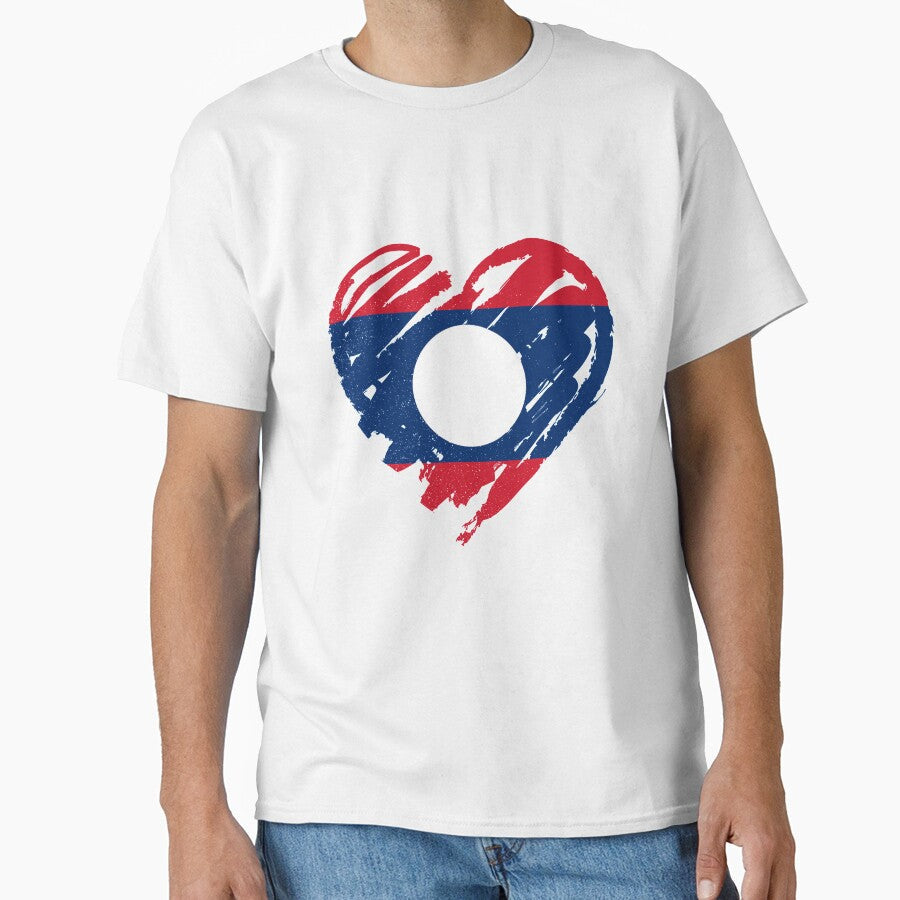 I Love Laos ຂ້ອຍຮັກປະເທດລາວ by feether-store - Adult & Kids T-Shirts, Sweatshirts & Hoodies apparel design preview 1