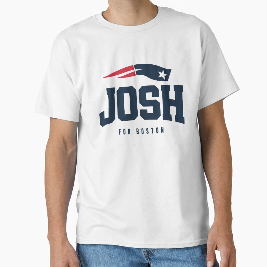 Josh Kraft Boston Mayor 2025 T-Shirt - Casual Everyday Wear for Adults - T-Shirt, Sweatshirt, Hoodie