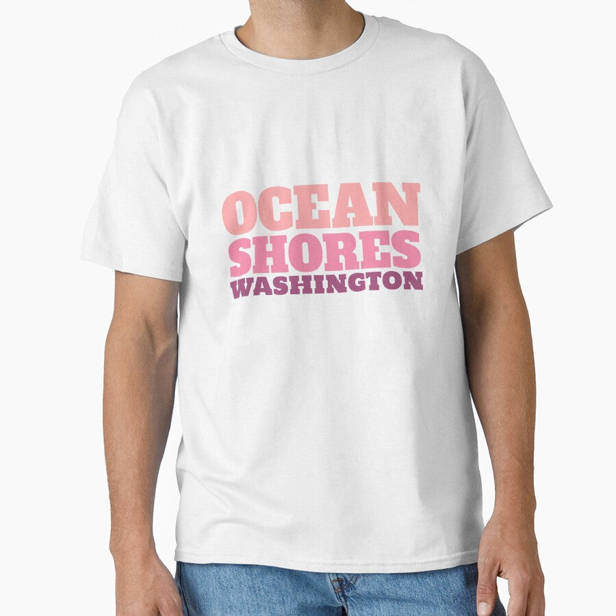 Ocean Shores Washington by Santipong Wongchana - Adult & Kids T-Shirts, Sweatshirts & Hoodies apparel design preview 1