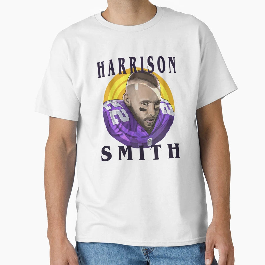 Harrison Smith 22 T-Shirt - Graphic Print Unisex - T-Shirt, Sweatshirt, Hoodie