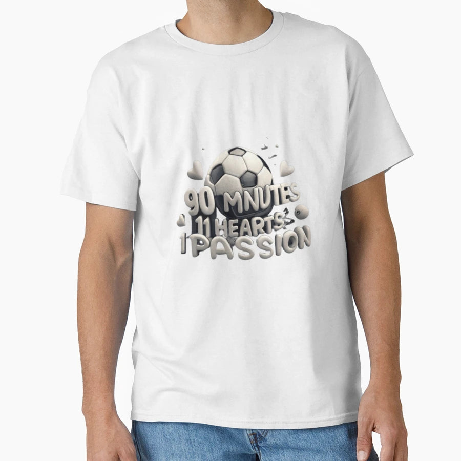 Soccer T-Shirt - Minimalist Print Men Women - T-Shirt, Sweatshirt, Hoodie