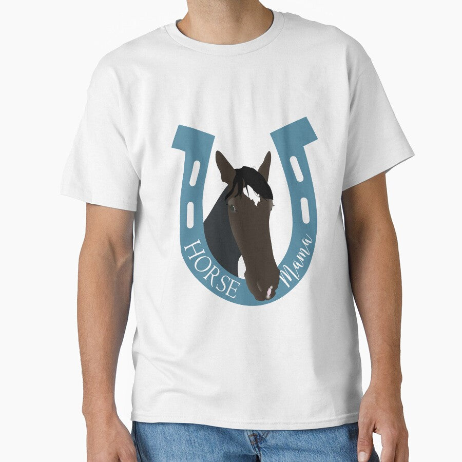 Horse Mama by maddz-la - Adult & Kids T-Shirts, Sweatshirts & Hoodies apparel design preview 1