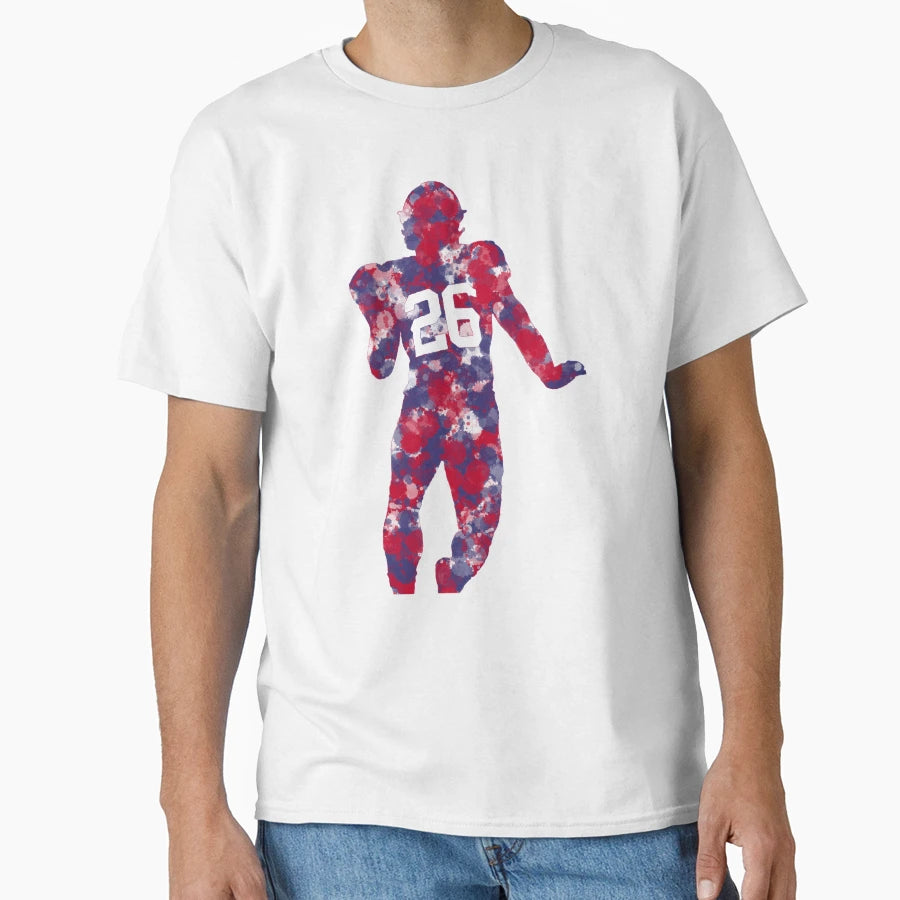 Splatter Saquon T-Shirt - Unique Graphic Men Women - T-Shirt, Sweatshirt, Hoodie
