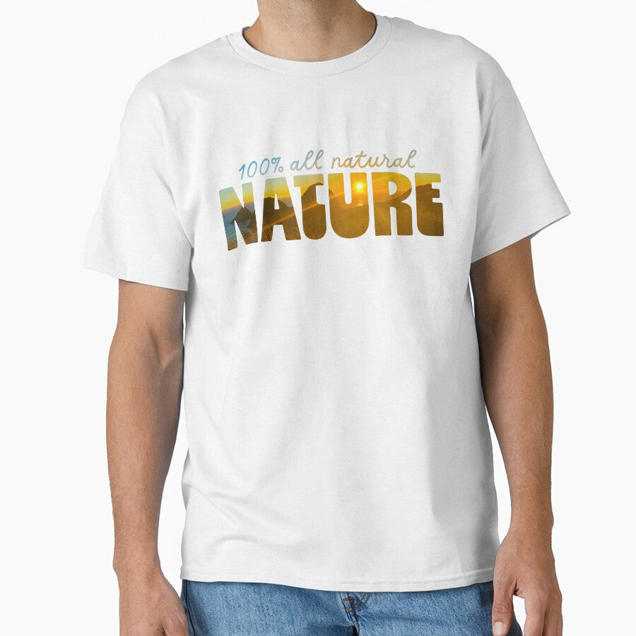 100% All Natural Nature by Veteran Disc Golf - Adult & Kids T-Shirts, Sweatshirts & Hoodies apparel design preview 1