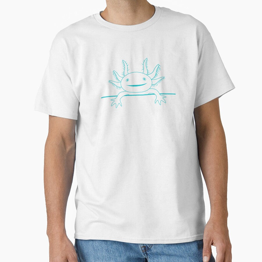 Aoxlotl Chill by wildlifezen - Adult & Kids T-Shirts, Sweatshirts & Hoodies apparel design preview 1