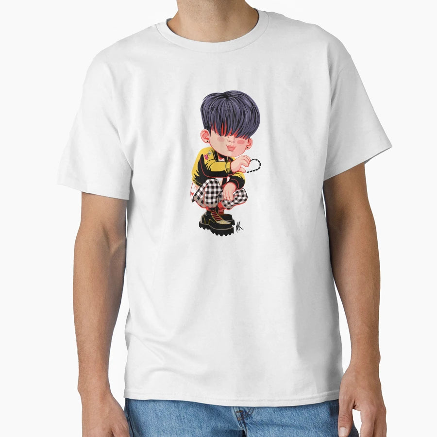 Changbin T-Shirt - Minimalist Print Men Women - T-Shirt, Sweatshirt, Hoodie