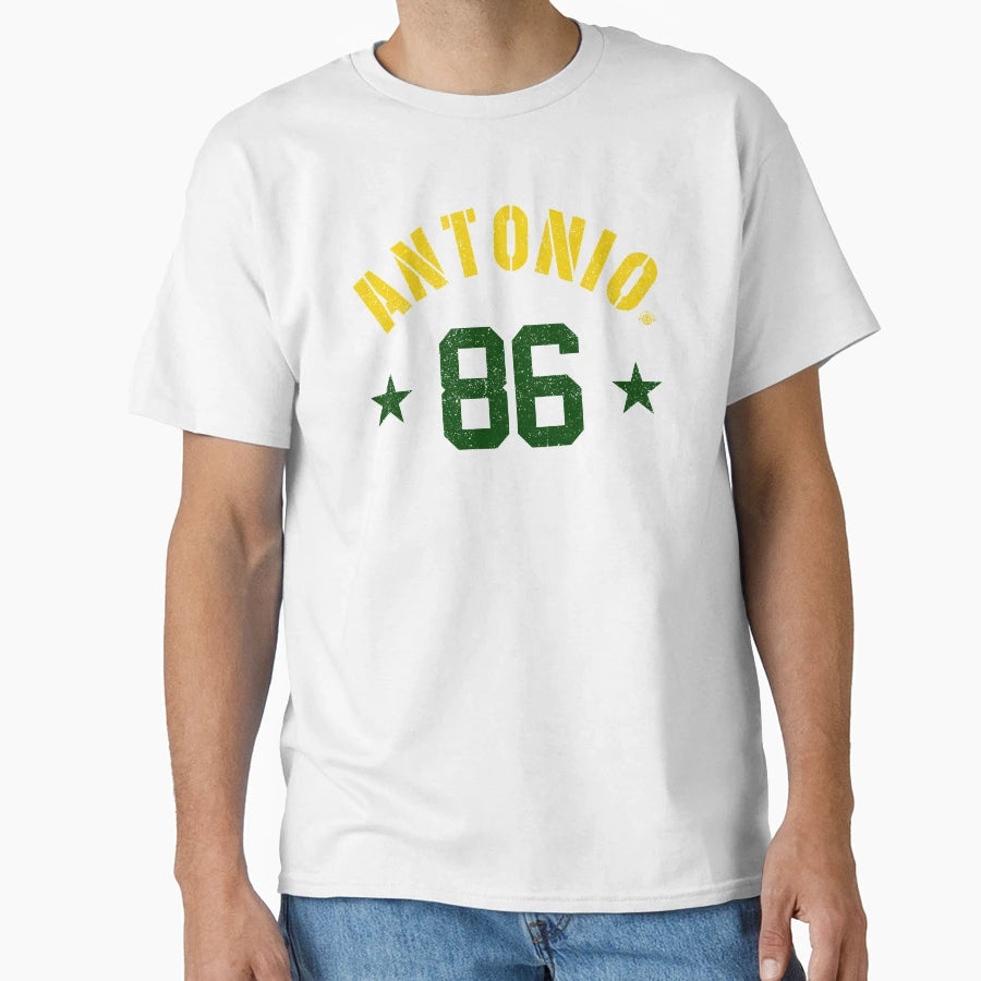 Antonio 86 Green Bay Legend Freeman T-Shirt - Trendy Graphic Men Women - T-Shirt, Sweatshirt, Hoodie