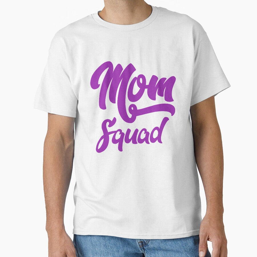 Mom Squad by Any Mood Designs - Adult & Kids T-Shirts, Sweatshirts & Hoodies apparel design preview 1