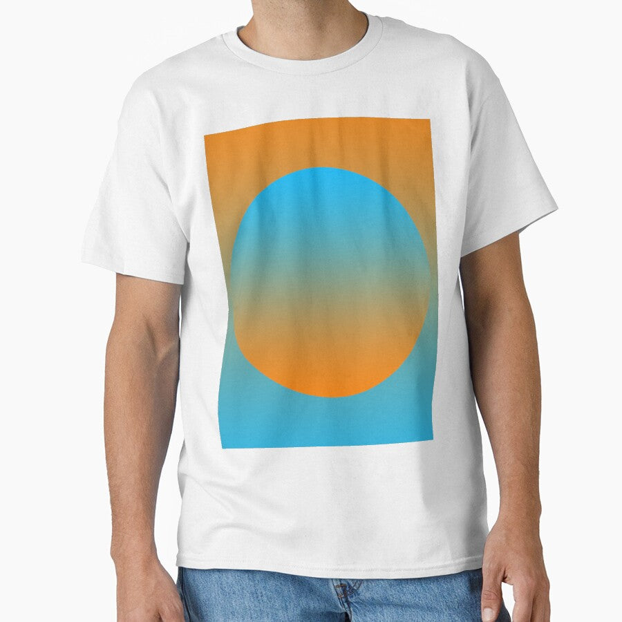 Reversed abstract ocean sunset design by ericsj11 - Adult & Kids T-Shirts, Sweatshirts & Hoodies apparel design preview 1